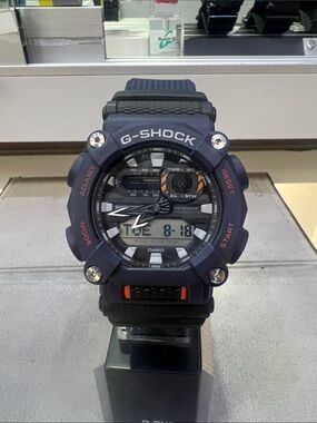 G-Shock Men's Blue Digital-Analog Sport Watch